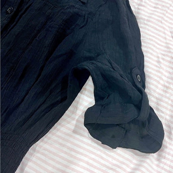 Poetry Clothing Black Tunic Top or Short Dress - Picture 8 of 13